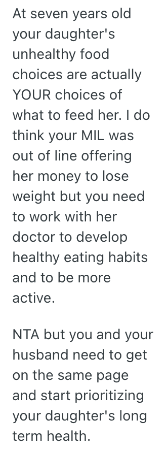 Screenshot 2025 07 08 at 8.32.49 AM She Got Tired Of Her Mother in Law Making Comments About Her Daughters Weight, So She Told Her To Knock It Off